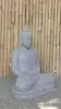 Artikelbild 6 des Artikels “Sitzender Buddha aus Flussstein in Bhumisparsha - Geste des Berührens der Erde. 65cm Höhe. “